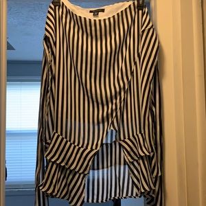 Black and white skirt